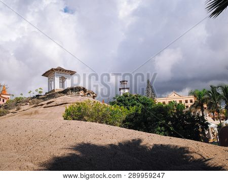 El Duque Beach At Costa Adeje. Tenerife, Canary Islands, Spain