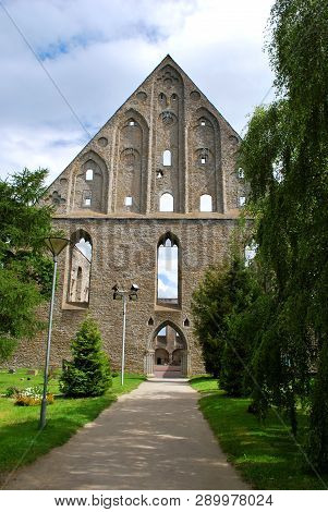 Ruins Of The St. Brigit's Convent In Tallinn, Estonia
