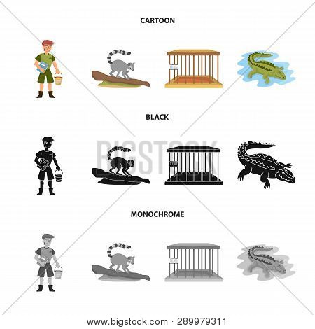 Isolated Object Of Nature  And Fun  Icon. Set Of Nature  And Entertainment Stock Vector Illustration
