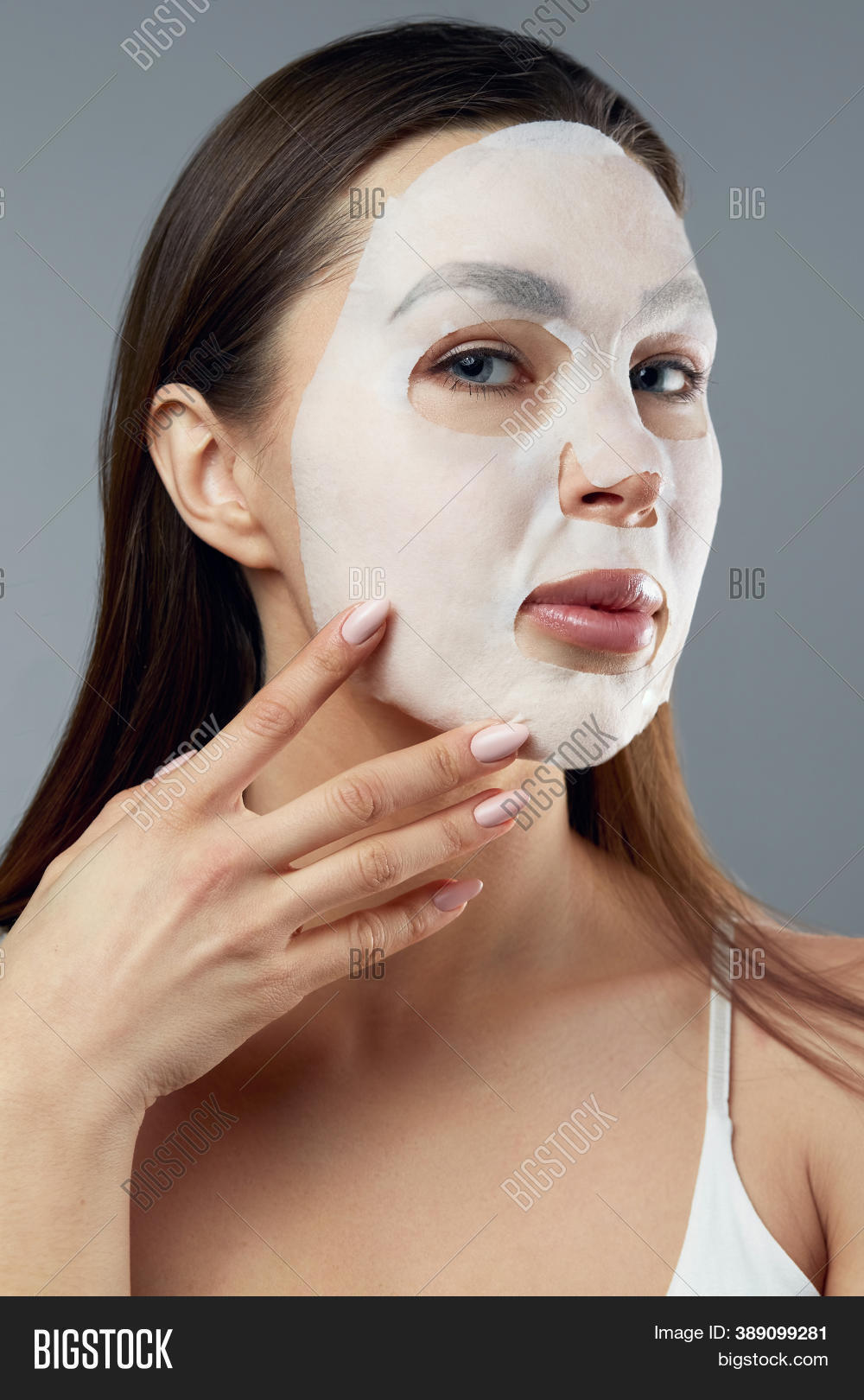 Beauty Facial Mask . Image & Photo (Free Trial) Bigstock