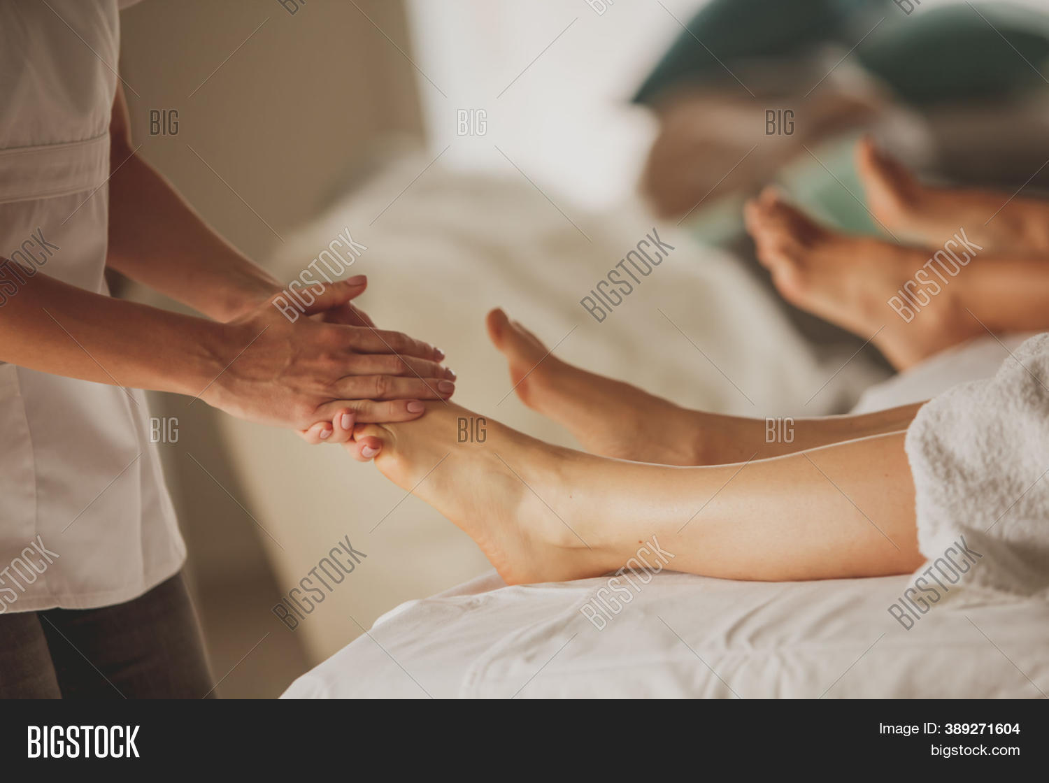 Enjoying Feet Massage Image & Photo (Free Trial) Bigstock