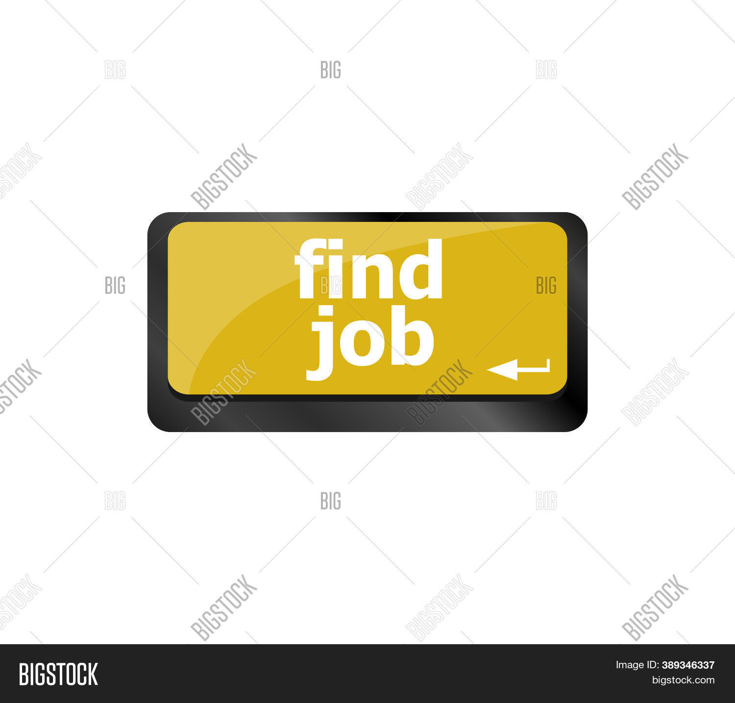 Search Job Button Searching Job On Image & Photo (Free Trial) | Bigstock