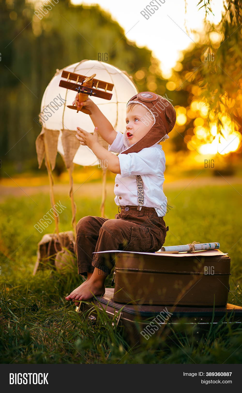 Little Boy Dreams Image & Photo (Free Trial) Bigstock