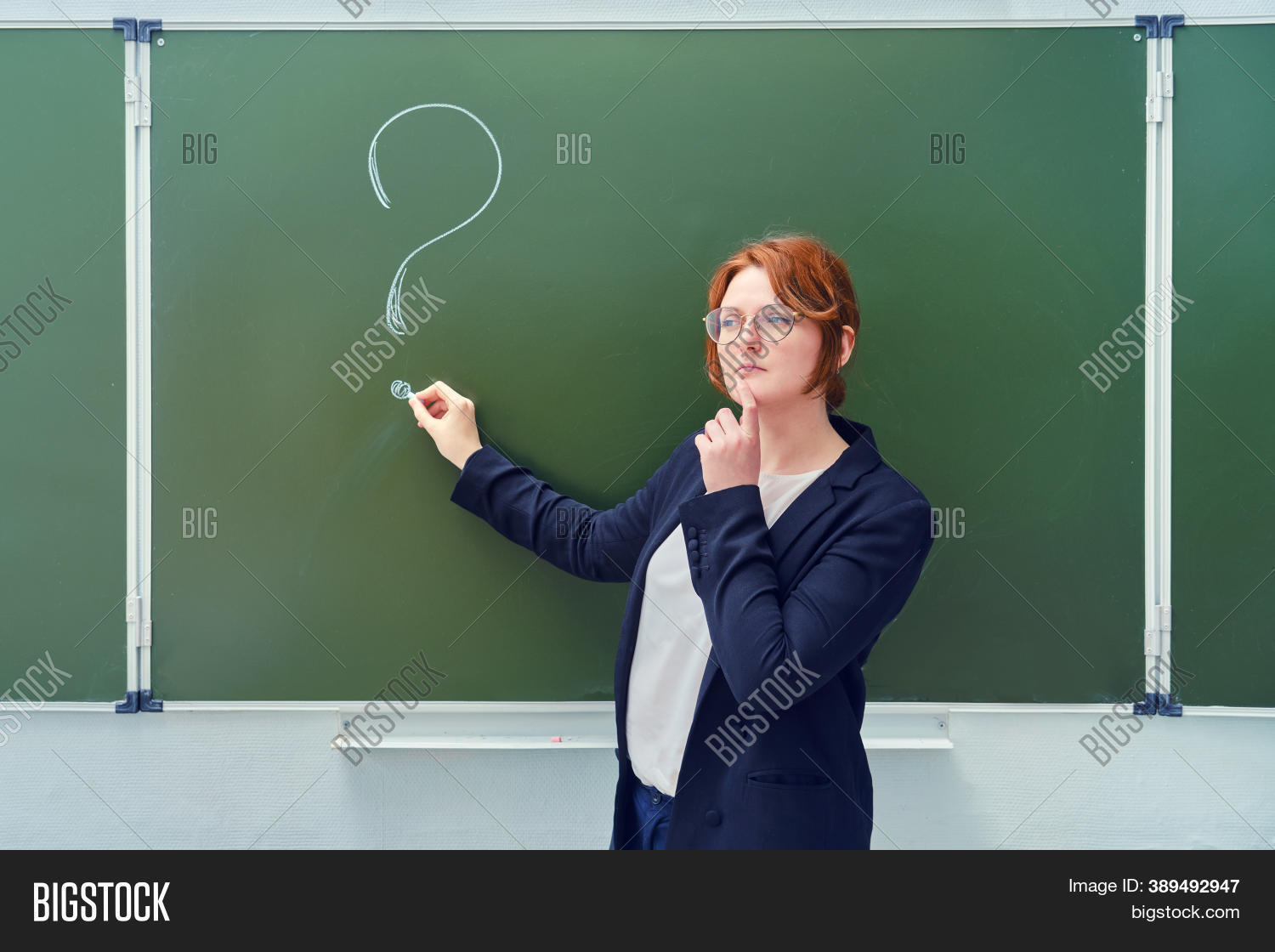 School Teacher Stands Image & Photo (Free Trial) Bigstock