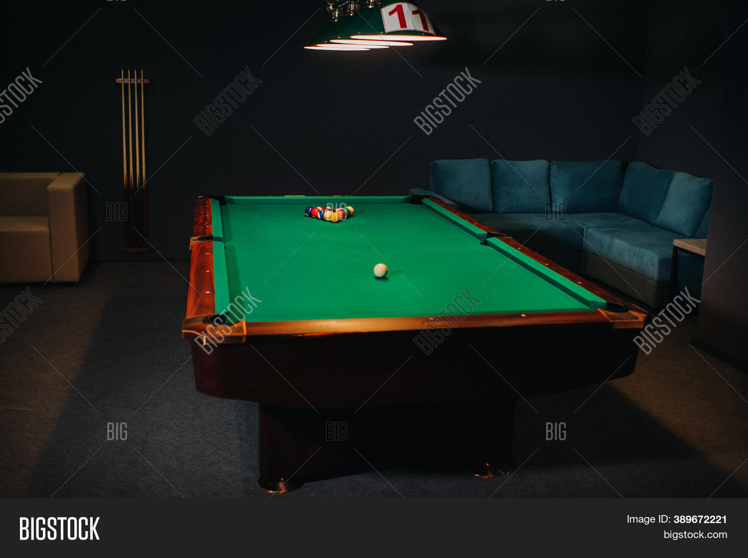 Billiard Table Green Image & Photo (Free Trial) Bigstock