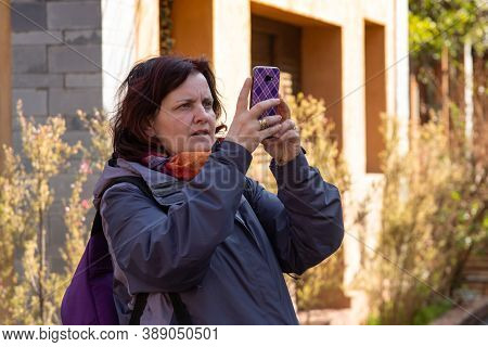 February 2019. Shaxi. Italian Tourists Visit The City. Halfway Between Dali And Lijiang, Between The
