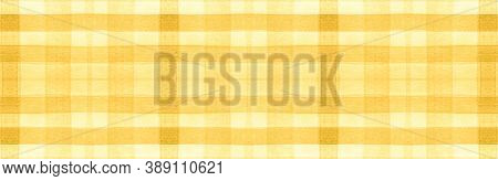 Check Pattern. Stripe Border. Scottish Cloth Design. Seamless Gingham Tablecloth. Classic Light Chec