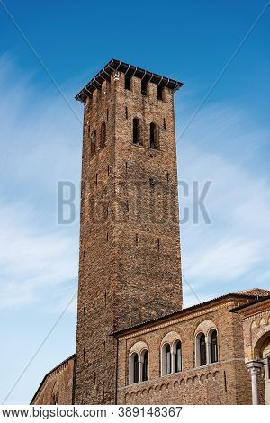 Torre Degli Anziani (tower Of The Elderly), Medieval Civic Tower In Padua Downtown (padova, Xii Cent