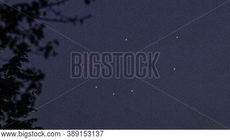 Tucana Star Constellation, Night Sky, Cluster Of Stars, Deep Space, Toucan constellation