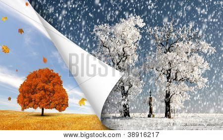 Autumn Winter Image & Photo (Free Trial) | Bigstock