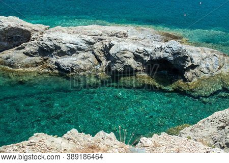 Photo Of Greece Island Chrysi With White Sand