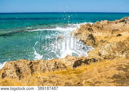 Photo Of Greece Island Chrysi With White Sand