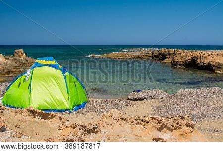 Photo Of Greece Island Chrysi With White Sand