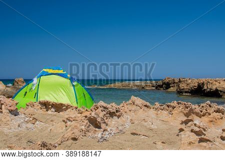 Photo Of Greece Island Chrysi With White Sand