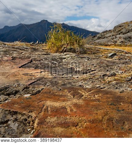 Mountain Altai. Russia. September 30, 2020. On The Territory Of The Chui-oozi Natural Park, Located 