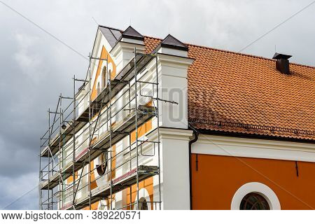Restoration Of The Facade Of The Historical Synagogue In Sabile, Latvia