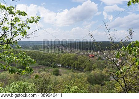 Beautiful Landscape, View Of The City Of Chigirin In The Cherkasy Region, Ukraine