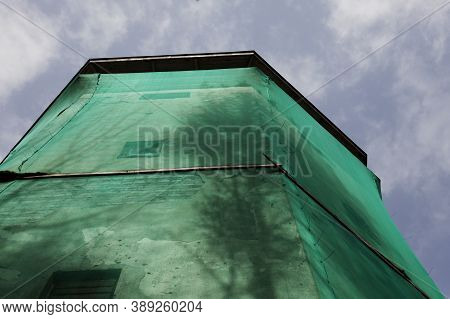 Part Of The Old Water Tower On Teg