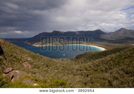 Weinglas bay