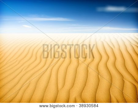 paesaggio del deserto sabbia