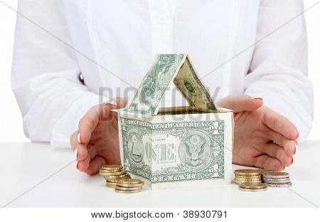Konzept: Investitionen in Haus