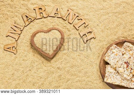Amaranth Seeds And Bars - Amaranthus. Folic Acid
