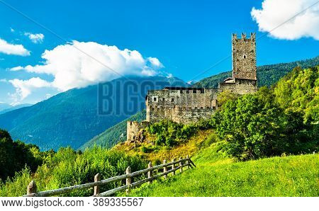 Furstenburg Castle In Burgeis - South Tyrol, Italy