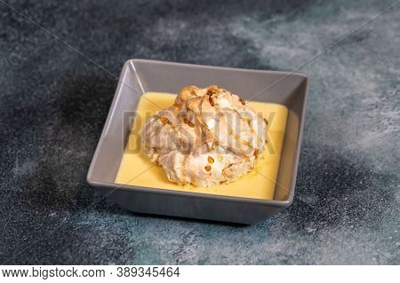 Floating Island Dessert