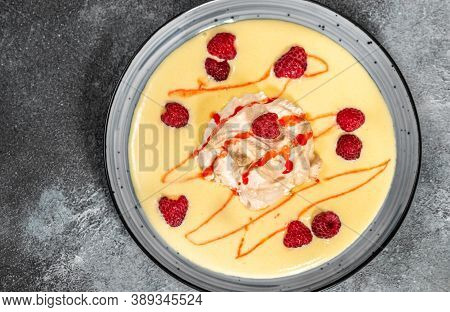 Floating Island Dessert