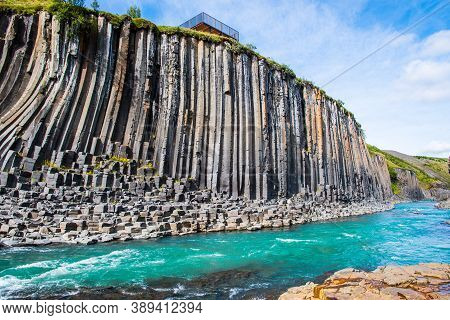 The Magnificent Studlagil Canyon In Iceland
