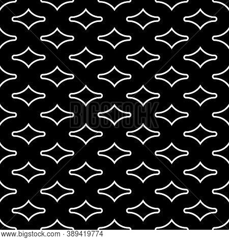 Seamless Pattern With Paseo Ornament. Oriental Traditional Ornamentation With Repeated Rounded Shape