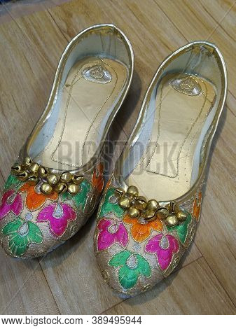A Picture Of Shose For Women With Selective Focus