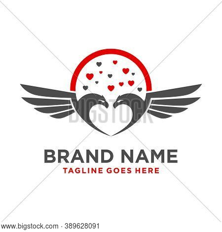 Love Bird Logo Your Company Or Brand