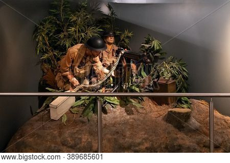 Hong Kong, China - January 13, 2016: Museum Of Coastal Defense Is Located On Hong Kong Island And Is
