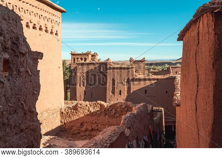 Ait Benhaddou, A Historic Ighrem Or Ksar (fortified Village) Along The Former Caravan Route Between 
