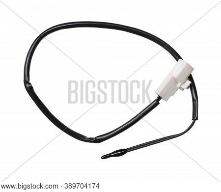 Cooler Thermistor Air Temperature Sensor Cooler (with Clipping Path) Isolated On White Background