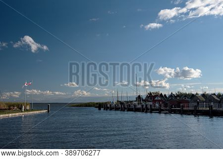 Port Of  Althagen On Fischland In Germany