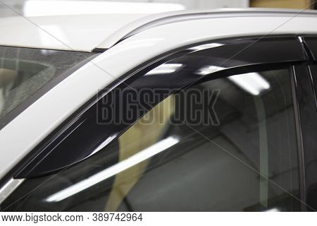 Deflectors For Car Windows.additional Equipment For The Car.
