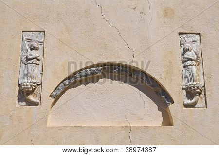 Matka kościół St. Maria Maggiore. Maratea. Basilicata. Włochy.