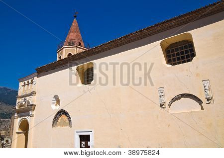 Matka kościół St. Maria Maggiore. Maratea. Basilicata. Włochy.