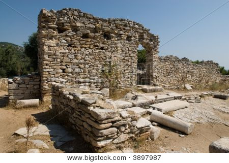 Aliki arkæologiske Site Thassos Island Grækenland