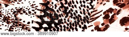 Texture Watercolor Paper. Brown Dirty Art Print.