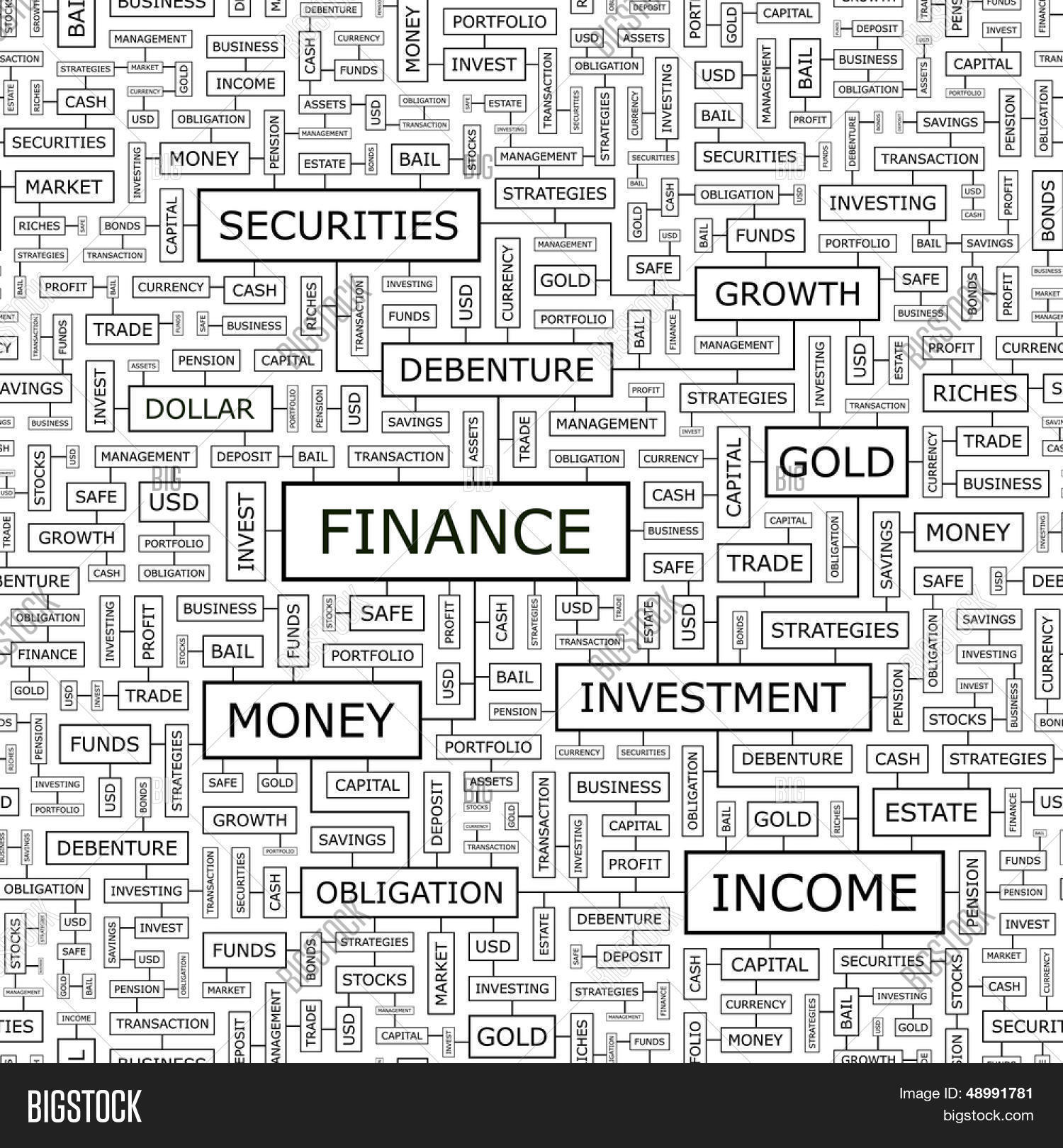 FINANCE. Background Vector & Photo (Free Trial) | Bigstock