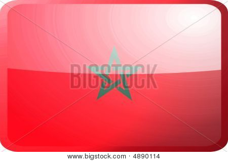 Flag i Morrocco knap
