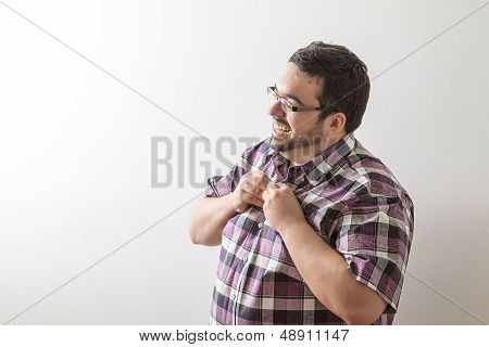 Buttoning Shirt