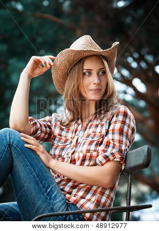 Sexy Cowgirl.