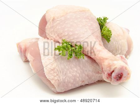 Pieces of chicken