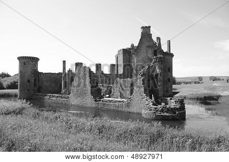 Ruined Turret at Caerlaverock Castle