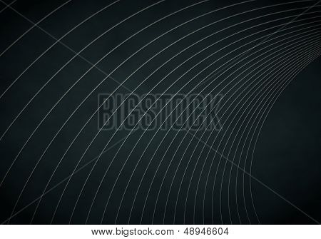 3D Render Of A Stylish Waved Background  With Vintage Waves