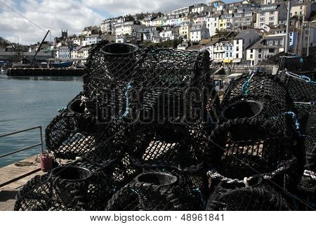 Lobster Traps At Brixham